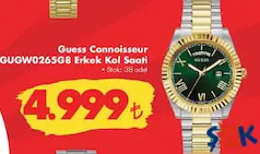 GUESS CONNOİSSEUR GUGW0265G8 ERKEK KOL SAATİ GUESS CONNOİSSEUR GUGW0265G8 ERKEK KOL SAATİ